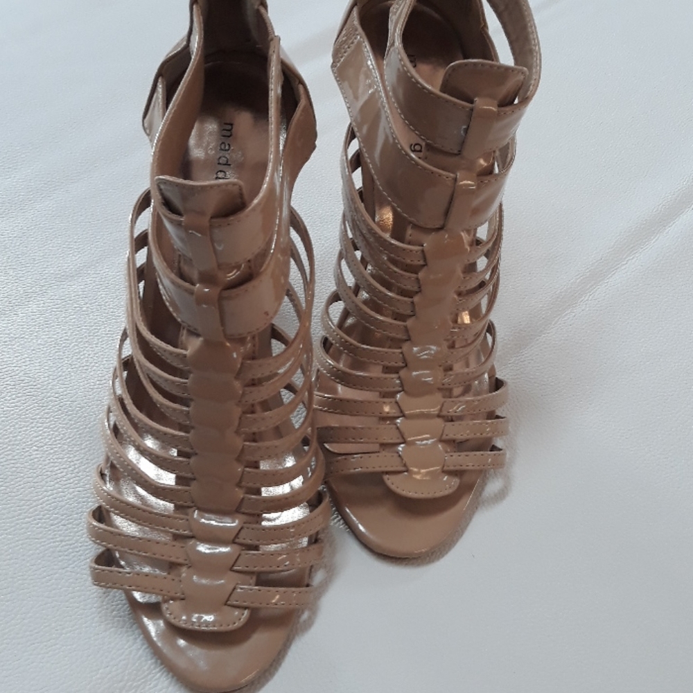 Madden Girl/ Nude/ Caged Heels